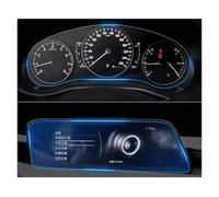 TWMEU GPS Screen Protector For Mazda 3 BP For CX-30 CX30 2019-2023 Tempered Glass Navigation Screen Film TPU Dashboard Accessories Navigation Protective Film(GPS and Dashboard)