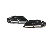 TWMEU Headlight Assembly For A4 B8 2009-2012 1 Pair LED Assembly Headlights Plug And Play With LED DRL Dynamic Turning Front Head Lights Head Lamp Assy(A)