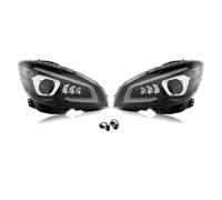TWMEU Headlight Assembly For Benz C-Class W204 S204 2011-2014 GT Look 2x Headlights Front Headlights CAR Accessories Head Lamp Assy