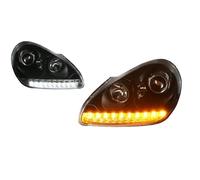 TWMEU Headlight Assembly For Cayenne 955 2003-2007 LED HeadLights Full Led DRL Car Head Lamp Assembly Signal Auto Accessories Modified Head Lamp Assy