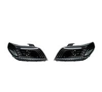 TWMEU Headlight Assembly For Chevrolet For Aveo 2008-2012 LED Headlight Headlights DRL Turn Signal good Beam Angel Eye Projector Lens Head Lamp Assy