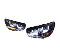 TWMEU Headlight Assembly For Citroen C4L 2013-2016 LED Headlight Headlights DRL Turn Signal good Beam Angel Eye Projector Lens Head Lamp Assy