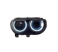 TWMEU Headlight Assembly For Dodge For Challenger 2008-2021 Head Lamp LED Headlights DRL Turn Signal good Beam Angel Eye Projector Head Lamp Assy(2008-2014)