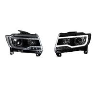 TWMEU Headlight Assembly For JEEP For Compass 2012-2016 Car LED Headlights Plug And Play With DRL H/L Projector Lens Front Bumper LED Head Lights Head Lamp Assy