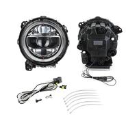 TWMEU Headlight Assembly For Jeep For Wrangler JL 2018-2024 9 Inch LED Headlights Hi/Low Beam Halo Daytime Running Lights Turn Signal Lamp Head Lamp Assy