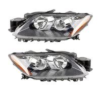 TWMEU Headlight Assembly For Mazda CX-7 CX7 2007-2014 2pcs A Pair Front Bumper Headlight Headlamp Head Light Head Lamp Head Lamp Assy(1Pair halogen)