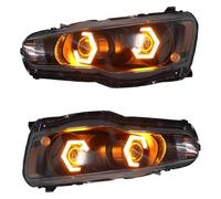 TWMEU Headlight Assembly For Mitsubishi For Lancer-ex 2009-2016 Front Headlamp Led Headlight Daytime Running DRL Head Lamp Low good Beam Turn Signal Head Lamp Assy