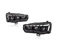 TWMEU Headlight Assembly For Mitsubishi For Lancer EX 2009-2016 Headlight LED Projetor Head Lamp Daytime Running Light Automotive Accessories Head Lamp Assy