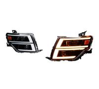 TWMEU Headlight Assembly For Mitsubishi For Pajero V97 V93 V95 B87 2006-2021 HeadlightsLED DRL Turn Signal good Beam Angel Eye Projector Lens Head Lamp Assy(RHD)