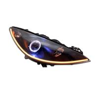 TWMEU Headlight Assembly For Peugeot For RCZ 308cc 2010-2015 Head Lamp LED Headlights DRL Turn Signal good Beam Angel Eye Projector Lens Head Lamp Assy