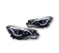TWMEU Headlight Assembly For Subaru XV 2011-2017 2 PCS Auto Car Head Light Parts LED Lamps Headlight Replacement DRL Dual Projector Facelift Head Lamp Assy