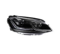 TWMEU Headlight Assembly For VW For Golf 7 MK7 2013-2017 2 PCS Design LED Auto Headlights Assembly DRL Bifocal Lens Lamp Accessories Head Lamp Assy(T*SI Sliver)