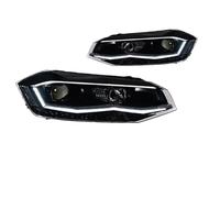 TWMEU Headlight Assembly For VW For Polo 2019-2022 LED Headlight Headlights DRL Turn Signal good Beam Angel Eye Projector Lens Head Lamp Assy(T*SI-LED KIT)