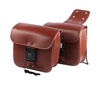 TWMEU Motorbike Panniers for Keeway V302C V302 C V 302 C for K-Light 125 202 for KLight 250V Motorcycle Side Luggage Bags Saddle Storage Tool Bags Saddle Bag(A(Brown))