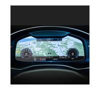 TWMEU Navigation Screen Protector For A6 For A7 2019-2024 Tempered Glass Protector Car GPS Navigation And Instrument Panel LCD Screen Protective Film GPS Car Navigation Film(Instrument)