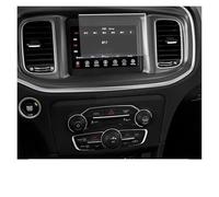 TWMEU Navigation Screen Protector For Dodge For Charger For Challenger 2017-2021 8.4 Inch Car Tempered Glass GPS Navigation Screen Cover GPS Car Navigation Film