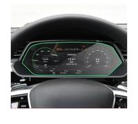 TWMEU Navigation Screen Protector For E-tron 2018-2021 Tempered Glass Car GPS Navigtion Dashboard Guard LCD Screen Protective Film Sticker GPS Car Navigation Film(Dashboard)