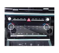 TWMEU Navigation Screen Protector For Hyundai For Santa For Fe 2024 2025 LHD Car Navigation&LCD Instrument Nano Screen Protector Auto GPS Car Navigation Film(AC climate film)
