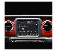 TWMEU Navigation Screen Protector For Jeep For Wrangler JL 2018 8.4" Tempered HD Clear Glass Screen Protector Car GPS Navigation Car In-Dash Screen Protective GPS Car Navigation Film