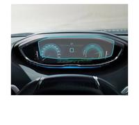 TWMEU Navigation Screen Protector For Peugeot 3008 2021-2022 Tempered Glass Screen Protector Film Car Radio GPS Navigation LCD Instrument Interior GPS Car Navigation Film(Instrument)
