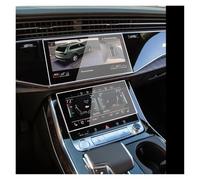 TWMEU Navigation Screen Protector For Q7 For Q8 2019-2020 2pcs Screen Protector Tempered Glass Film Car GPS Navigation Film LCD Anti-scratch Film GPS Car Navigation Film