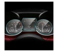 TWMEU Screen Protector For Alfa For Romeo For Giulia 2015+ Car Interior Instrument Panel Dashboard Membrane LCD Screen TPU Protective Anti-scratch Film Navigation Protective Film(2PCS)