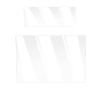 TWMEU Screen Protector For Geely EX5 For Galaxy E5 2024-2026 Tempered Glass Car Infotainment Radio GPS Dashboard Instrument Screen Protector Navigation Protective Film(A set)