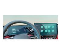 TWMEU Screen Protector For VW For ID.4 ID4 X 2021-2023 Car Center Console GPS Navigation Screen Protective Display Auto Tempered Glass Film Protector Navigation Protective Film(1 Set)