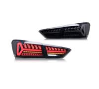 TWMEU Tailights For Chevrolet For Malibu LS LT RS 2019-2025 LED Tail Lights Sequential Blinker Start-up Animation Rear Lamps Assembly Rear Brake Light