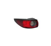 TWMEU Tailights For MAZDA CX5 For CX-5 2017-2021 Car Rear Tail Light Tail Lamp LED Halogen Warning Brake Turn Signal Lamp Taillight Rear Brake Light(Outer halogen Left)