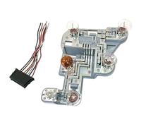 TWMEU Taillight Base For Benz W204 C-Class C180 C200 C230 C300 C350 Left Right Taillight Bulb Holder Tail Light W/Wiring Plug Harness Rear Light Circuit Board(Right With Wiring)