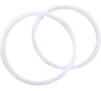 Two (2) GJS Gourmet Replacement Silicone Sealing Ring Compatible with 10 Quart Instant Pot Including Model Duo NOVA 100 (2 Rings, 10 Quart)