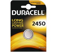 Two (2) X Duracell CR2450 Lithium Coin Cell Battery 3v Blister Packed