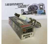 NGK Spark Plug BKR6EP-11 (2978) - Laser Platinum - Replaces PK20R11 - Single