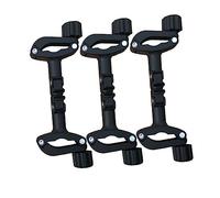 Two Adjustable Identical for Connector Stroller Baby Strollers | Detachable Design, Iron and Plastic Build, Black Finish, for Baby-sitting Outings, Twin Stroller Use