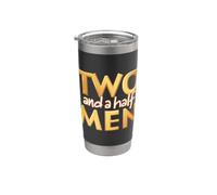 Two and a Half Men Logo Stainless Steel Insulated Tumbler