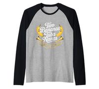 Two Bananas Tuba Nanas Marching Band Musician - Raglan Baseball Tee