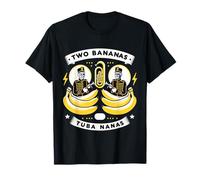 Two Bananas Tuba Nanas Marching Band Musician ||- T-Shirt