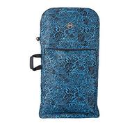 Two Bare Feet 44" Bodyboard Carry Bag - Heavy Duty, Padded Shoulder Straps, Sturdy Side Handle, Durable Zippers, Travel & Beach Ready - Multiple Colours, Multiple Sizes (Blue, Single Bag)