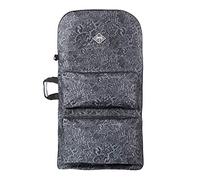 Two Bare Feet 44" Double Bodyboard Carry Bag - Heavy Duty, Large Capacity for Two Boards - Padded Shoulder Strap, Durable Zippers, Travel & Beach Ready - Multiple Colours (Grey)