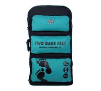 Two Bare Feet 44" Triple Bodyboard Carry Bag - Heavy Duty, Large Capacity for Three Boards - Padded Shoulder Straps, Sturdy Side Handle, Durable Zippers, Travel & Beach Ready (Triple (Teal))