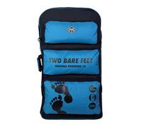 Two Bare Feet 44" Triple Bodyboard Carry Bag - Heavy Duty, Large Capacity for Three Boards - Padded Shoulder Straps, Sturdy Side Handle, Durable Zippers, Travel & Beach Ready (Triple (Blue))