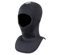 Two Bare Feet 5mm & 7mm Neoprene Wetsuit Hood - Thermal Insulation for Cold Water Diving, Surfing & Watersports, Durable Design with Secure Fit (7MM - L)
