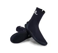 Two Bare Feet 5mm Neoprene Unisex Wetsuit Boots | Insulated for Diving, Snorkeling & Surfing | Non-Slip Sole, Flexible & Comfortable Design for Water Sports (5mm 6025, UK 5)