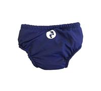 Two Bare Feet Baby Swim Nappy Reusable Neoprene Swim Nappy for Babies & Toddlers Pool Beach & Swimming Lessons (XS 3-6mths, Navy)