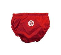 Two Bare Feet Baby Swim Nappy Reusable Neoprene Swim Nappy for Babies & Toddlers Pool Beach & Swimming Lessons (Large 18-24mths, Red)