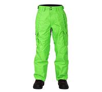 Two Bare Feet BLIZZARD Snowboard Ski Pants Snow Salopettes Trousers (Classic Green, XL)