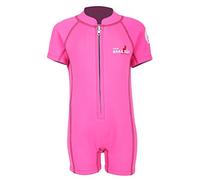 Two Bare Feet Classic Baby Wetsuit - Neoprene Swimsuit Ages 0-48 Months (2XS (0-6 Months), Pink)