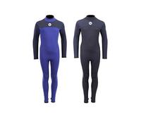 Two Bare Feet Kids Thunderclap 4/3mm Thick Neoprene Multi-Season Wetsuit - Full Length, Flexible & Durable Design for Surfing, Diving, Swimming & Watersports (XX-Large, Black)