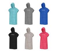 Two Bare Feet Kids Towelling Changing Robe - Hooded Microfibre Towel Robe for Boys & Girls - Quick Dry, Lightweight & Absorbent Beach, Pool & Swim Cover Up